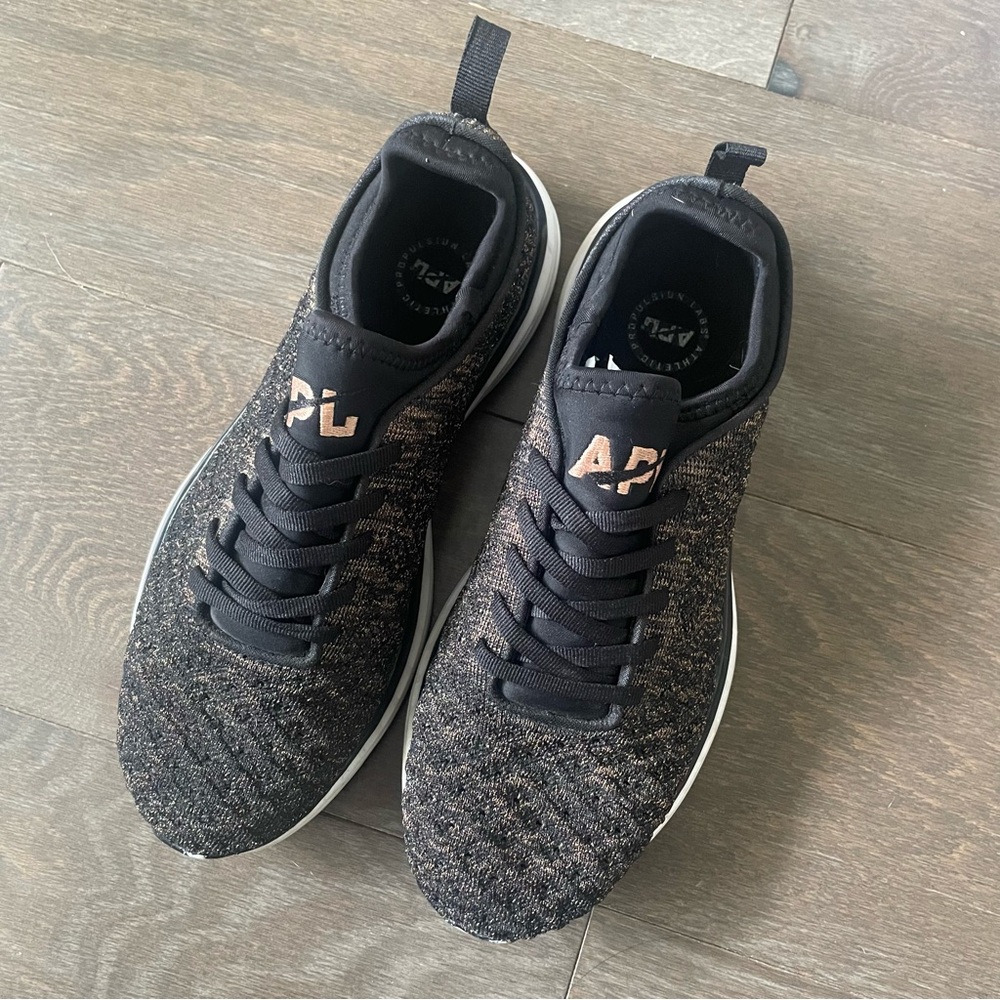 Athletic Propulsion Labs APL Techloom Phantom Rose Gold & Black - Picture 6 of 9
